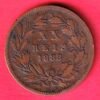 Portugal 20 Réis – Luíz I 1883 copper coin– HB76