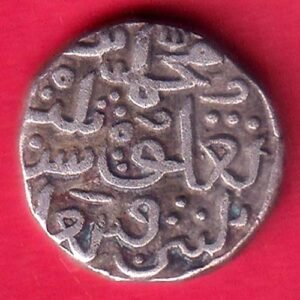 DELHI SULTAN Muhammad bin Tughluq 6 Gani scarce billon coin – HB209