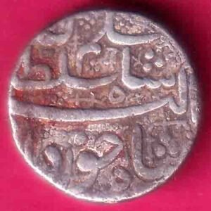 Mughals Jahangir As Salim Ahmedabad Mint One Rupee silver coin– HB106