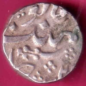 HYDERABAD STATE ONE RUPEE SILVER COIN  – HB108