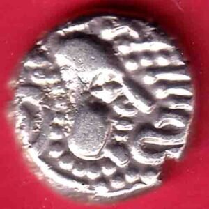 ANCIENT INDIA INDO SASSANAIN TYPE GADHAYA DYNASTY KING PORTRAIT RARE COIN– HB279