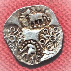 “Rare” Ancient punchmark coinage from godavari valley vidarbha Region