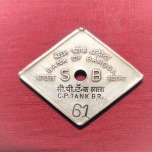 bank token bank of baroda C.P. TANK br mumbai