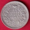 British India 1945 Bombay Mint George Vi 1/4 Rupee SILVER COIN– HB120