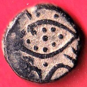 Bijapur sultanate Muhammad Adil Shah falus copepr coin – HB121