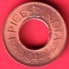 British India 1944 One Pice lahore mint copper coin– HB123