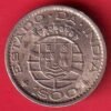 PORTUGUESE INDIA GOA 1 ESCUDO 1959 COIN– HB142