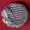 ANCIENT INDIA GADHAYA DYNASTY KING PORTRAIT COIN – HB149