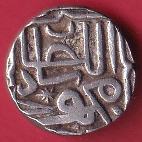 gujarat sultan mahmud shah half tanka silver coin Weight – 5.70 gm – HB151