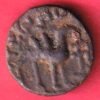 Ancient Indo Scythians copper coin -HB155