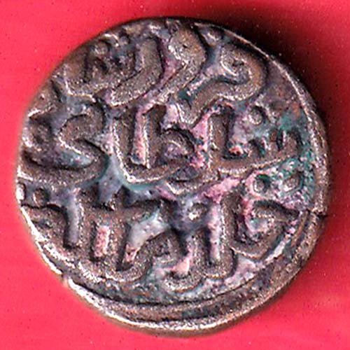DELHI SULTAN FIRUZ SHAH HALF TANKA Weight – 3.63 gm RARE Billon COIN  – HB179
