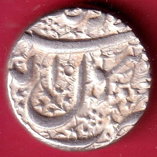 Mughals Jahangir Ahmednagar Mint One Rupee silver coin – HB216