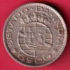PORTUGUESE INDIA GOA 6 ESCUDO 1959 COIN– HB217