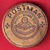 Badge – post man badge scarce – HB267