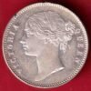 EAST INDIA COMPANY 1840 DIVIDED LEGEND VICTORIA QUEEN BEAUTIFUL ONE RUPEE SILVER COIN – HB293