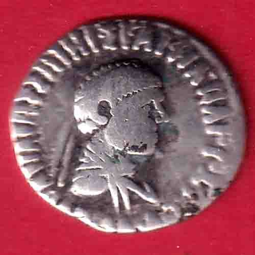 Indo-Greek Kingdom Apollodotus II 1 Drachma SILVER coin – HB320