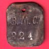 token: B.M.C. bombay munciple corporation token – HB354