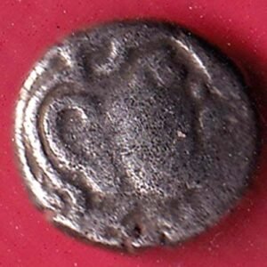 Ancient India Vallabhi Dynasty Kings Poratrait silver coin – HB362