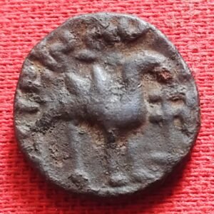 Ancient Indo Scythians copper coin