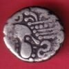 ANCIENT INDIA GADHAYA DYNASTY KING PORTRAIT COIN:- HB584
