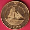 Finland 10 Markkaa Aland 1991 tio deler tio mark– HB457