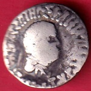 Indo-Greek Kingdom Apollodotus II 1 Drachma SILVER coin – HB512