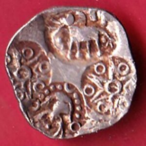 “Rare” Ancient punchmark coinage from godavari valley vidarbha Region– HB520