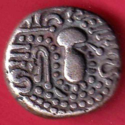 ANCIENT INDIA INDO SASSANAIN TYPE GADHAYA DYNASTY KING PORTRAIT RARE– HB529
