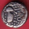 ANCIENT INDIA GADHAYA DYNASTY KING PORTRAIT COIN – HB573